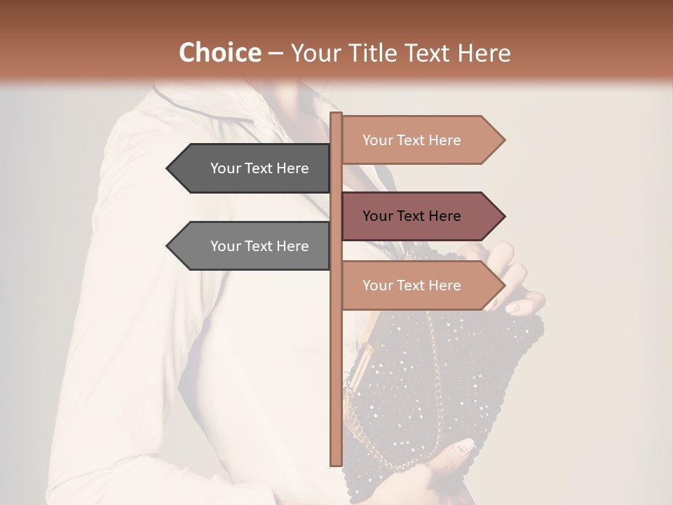 Vintage Slim Bag PowerPoint Template