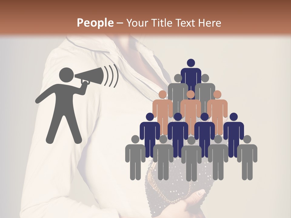 Vintage Slim Bag PowerPoint Template