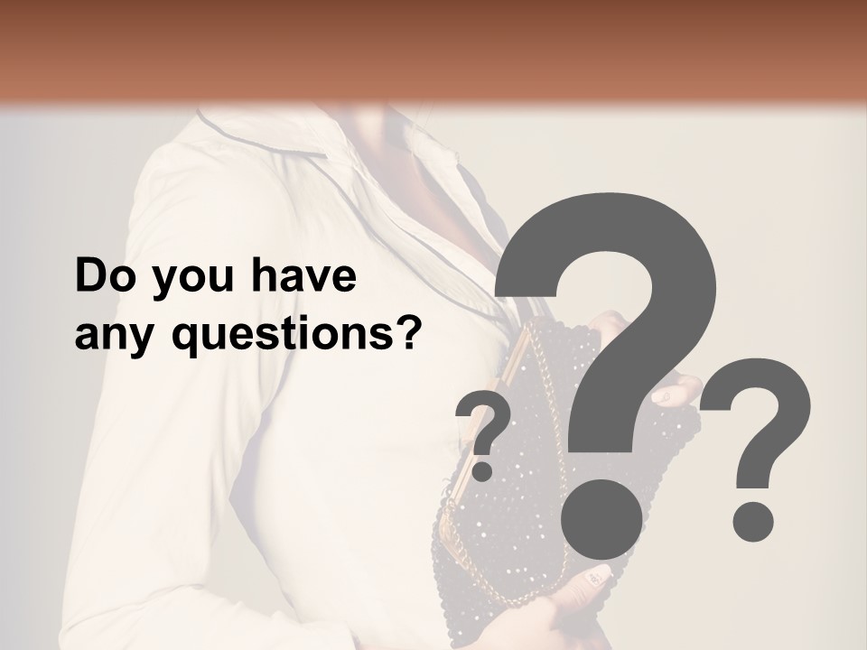 Vintage Slim Bag PowerPoint Template