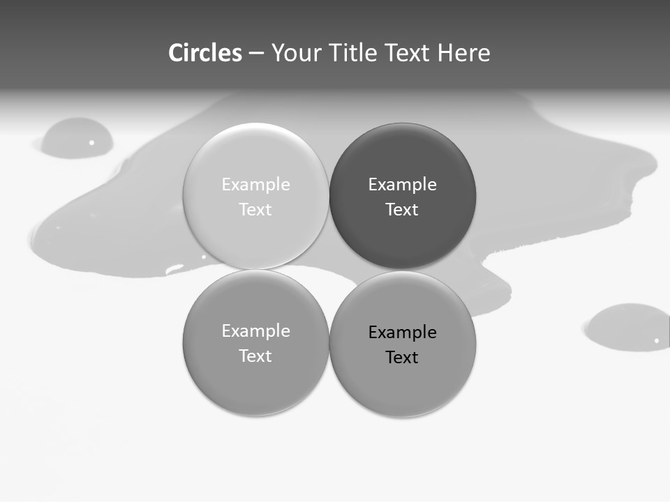 Puddle Disaster Global Warming PowerPoint Template