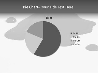 Puddle Disaster Global Warming PowerPoint Template