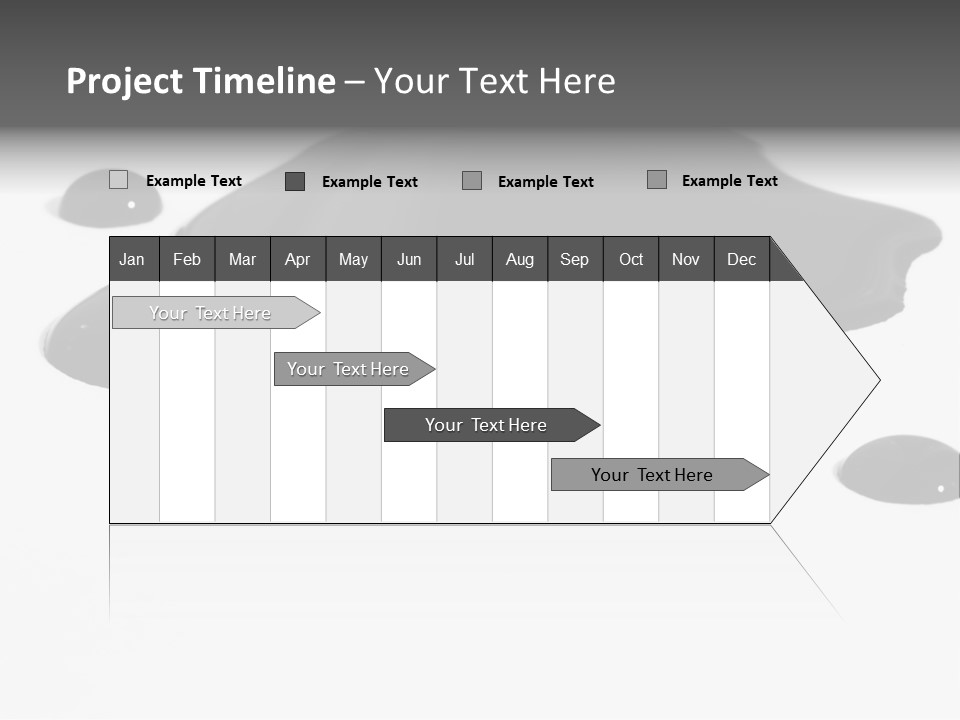 Puddle Disaster Global Warming PowerPoint Template