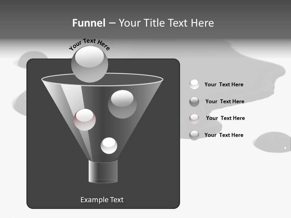 Puddle Disaster Global Warming PowerPoint Template