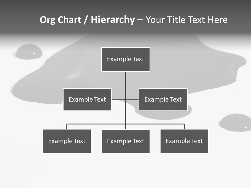 Puddle Disaster Global Warming PowerPoint Template