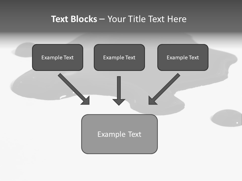 Puddle Disaster Global Warming PowerPoint Template