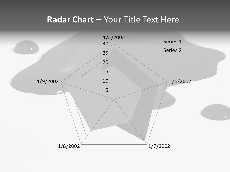 Puddle Disaster Global Warming PowerPoint Template