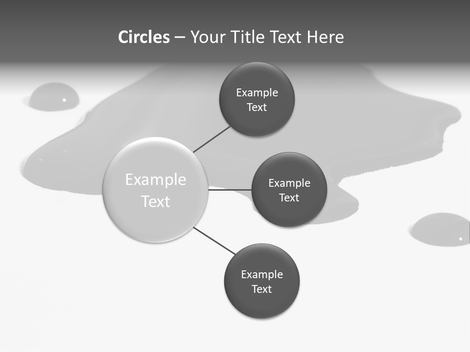 Puddle Disaster Global Warming PowerPoint Template