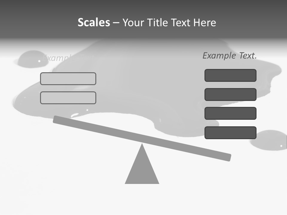 Puddle Disaster Global Warming PowerPoint Template