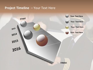 Businessperson Private Horizontal PowerPoint Template