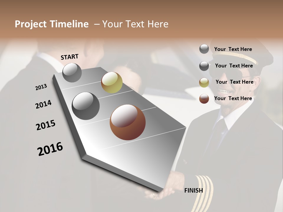 Businessperson Private Horizontal PowerPoint Template