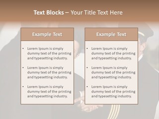 Businessperson Private Horizontal PowerPoint Template