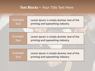Businessperson Private Horizontal PowerPoint Template
