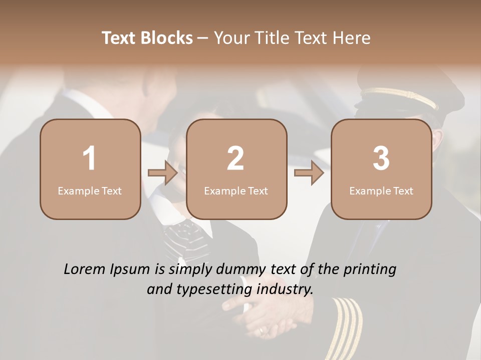 Businessperson Private Horizontal PowerPoint Template
