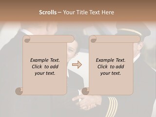 Businessperson Private Horizontal PowerPoint Template