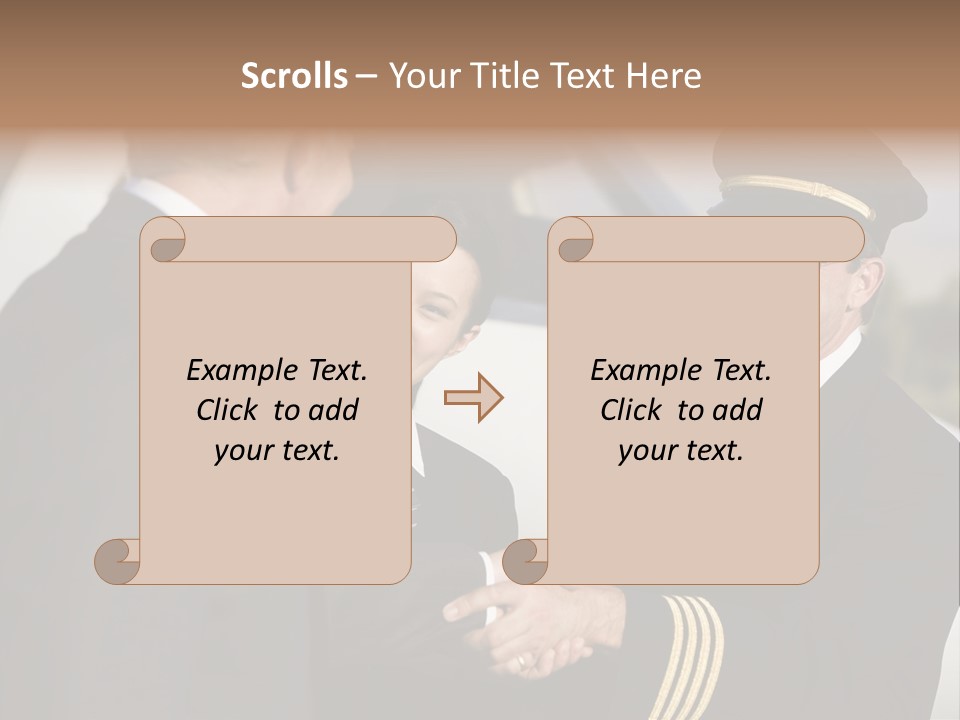 Businessperson Private Horizontal PowerPoint Template