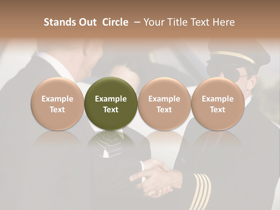 Businessperson Private Horizontal PowerPoint Template