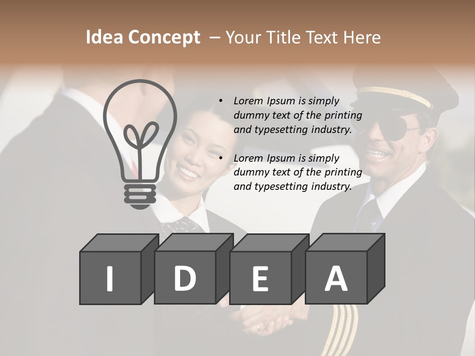 Businessperson Private Horizontal PowerPoint Template