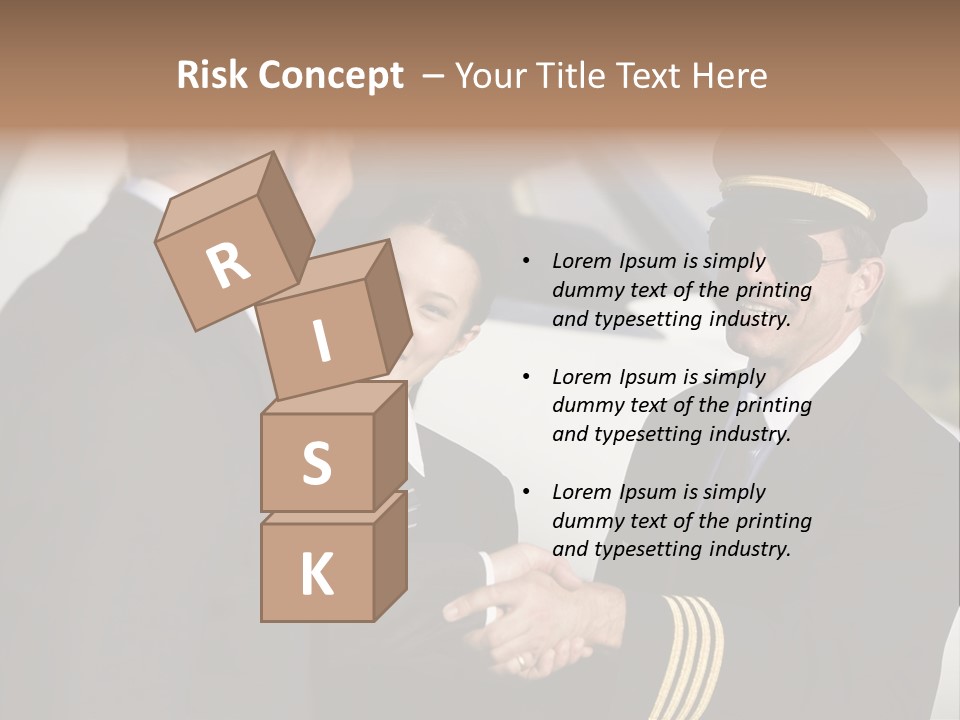 Businessperson Private Horizontal PowerPoint Template