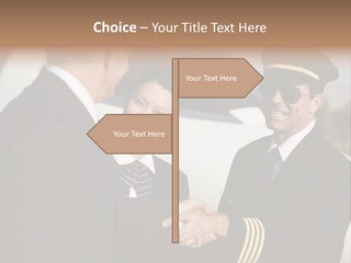 Businessperson Private Horizontal PowerPoint Template