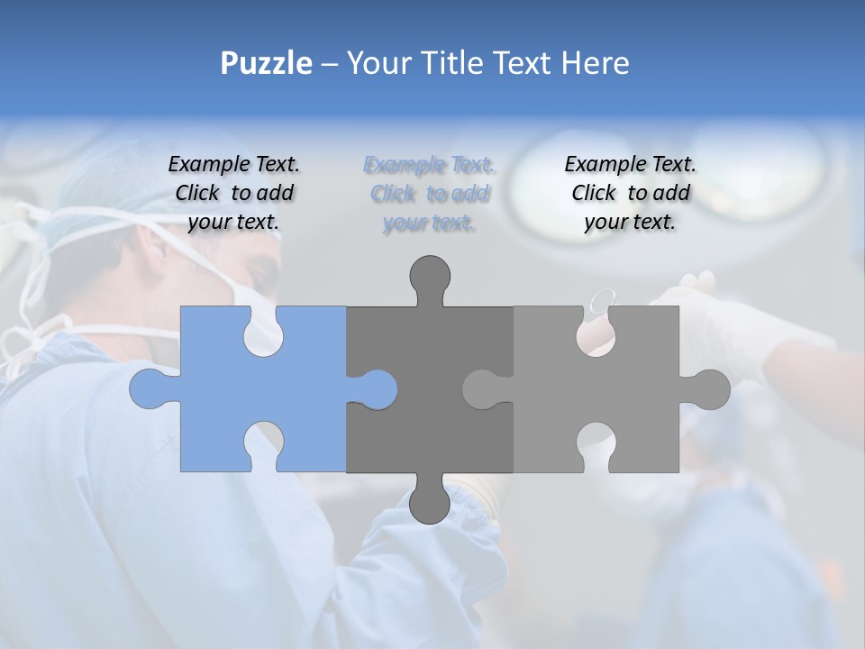 Woman Nurse Assistant PowerPoint Template