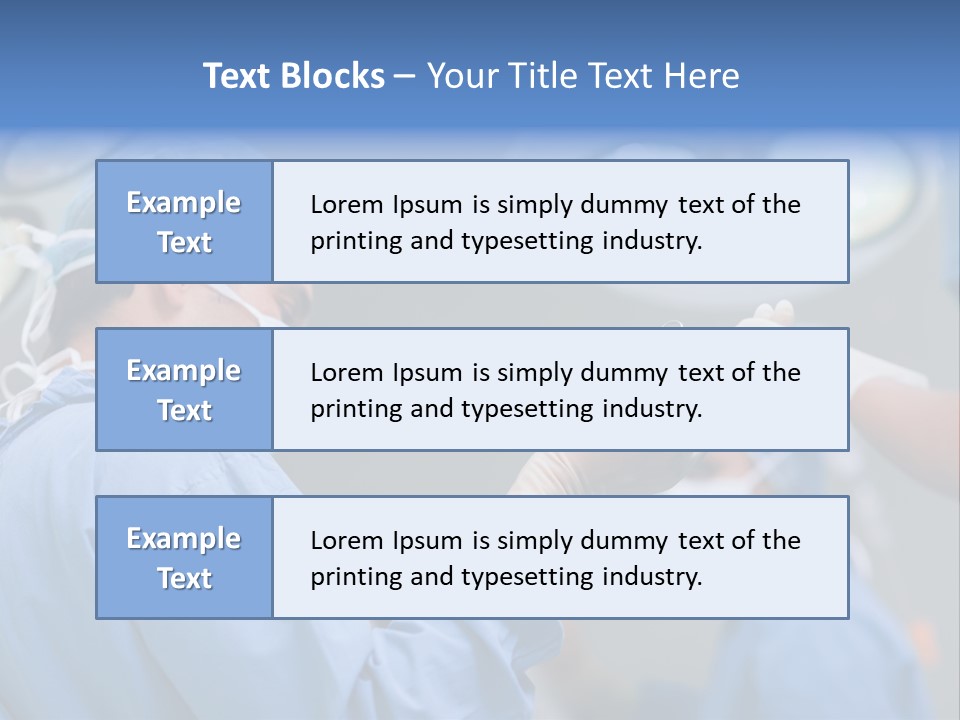 Woman Nurse Assistant PowerPoint Template