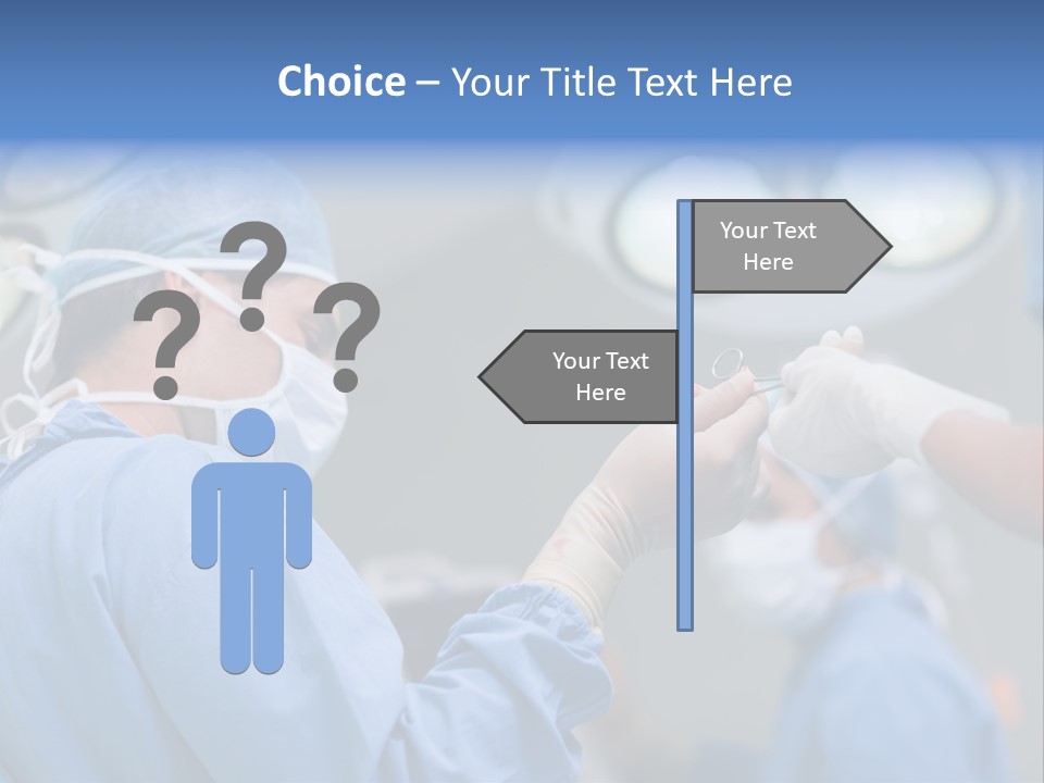 Woman Nurse Assistant PowerPoint Template