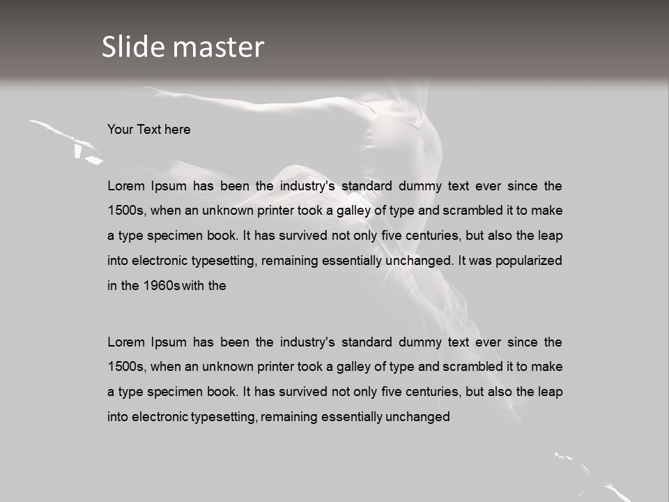 Elegant Perfect Glamour PowerPoint Template