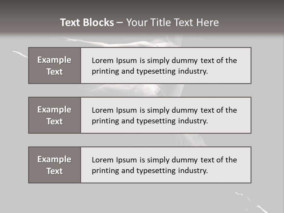 Elegant Perfect Glamour PowerPoint Template