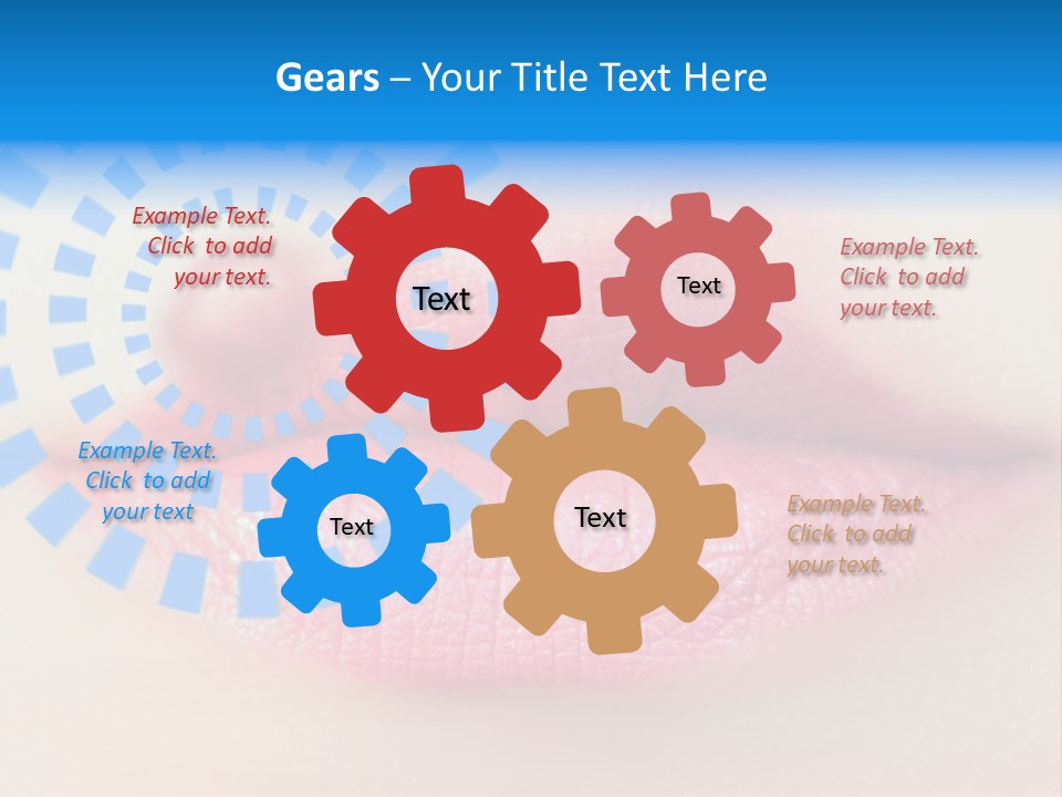 Painful Illness Genetic PowerPoint Template