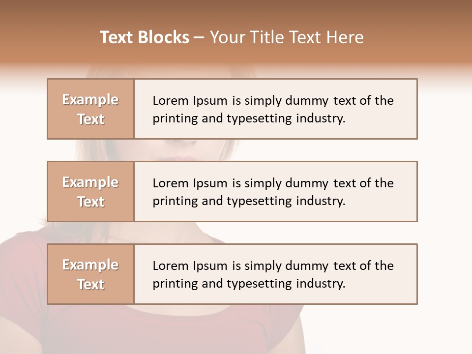 Anxiety Adversity Menopause PowerPoint Template