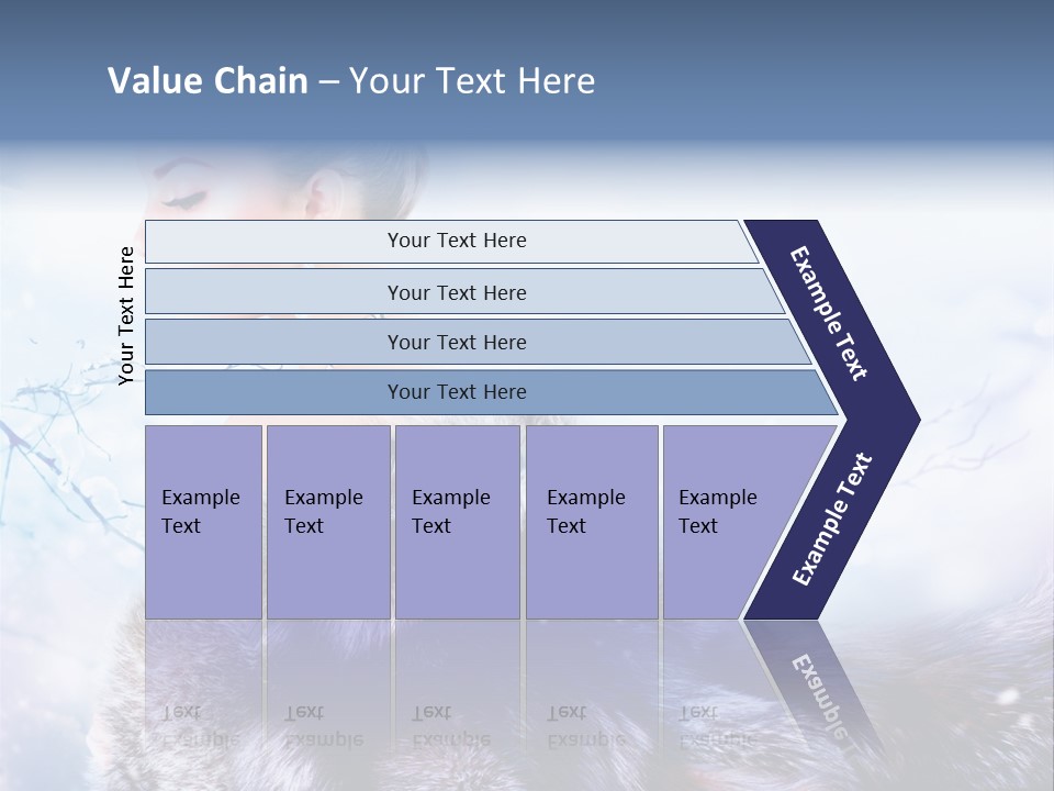 Blue Beauty Art PowerPoint Template