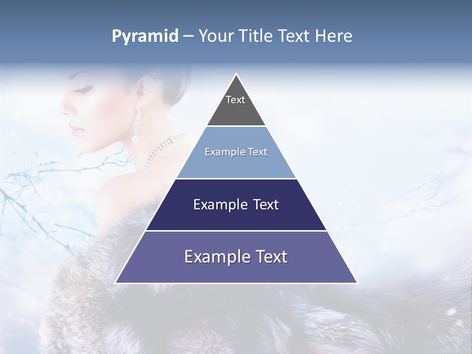 Blue Beauty Art PowerPoint Template