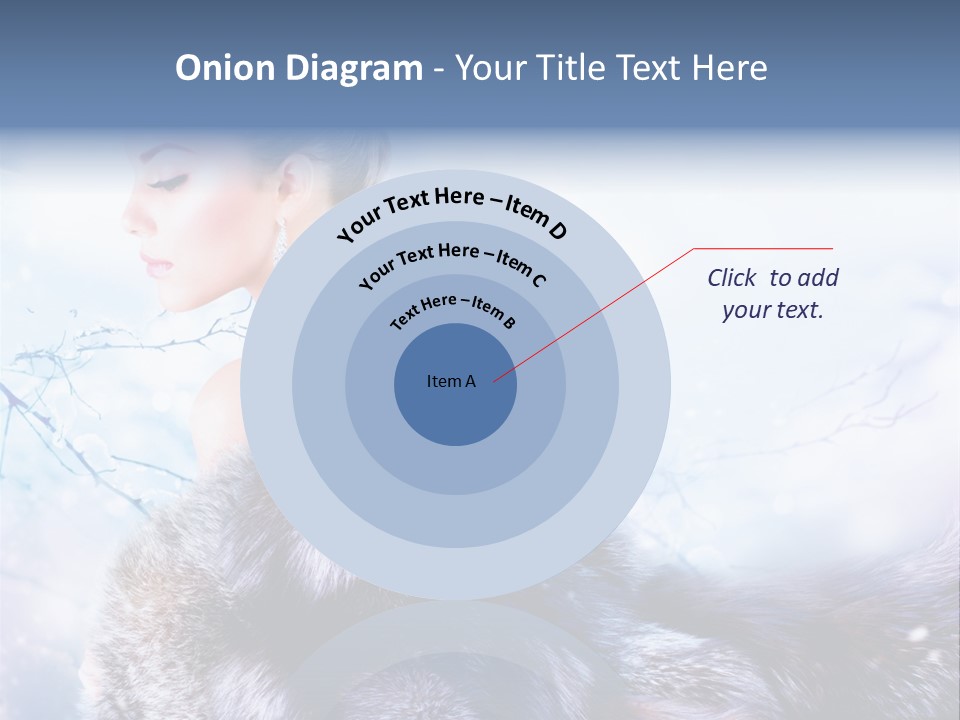 Blue Beauty Art PowerPoint Template