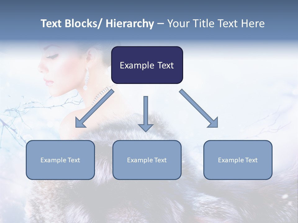 Blue Beauty Art PowerPoint Template