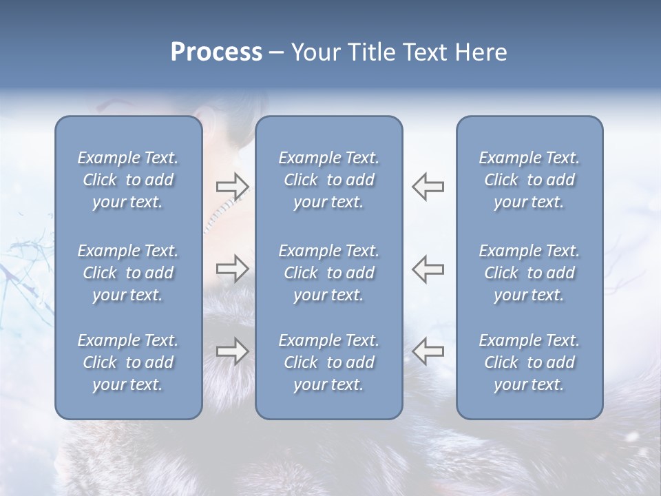 Blue Beauty Art PowerPoint Template