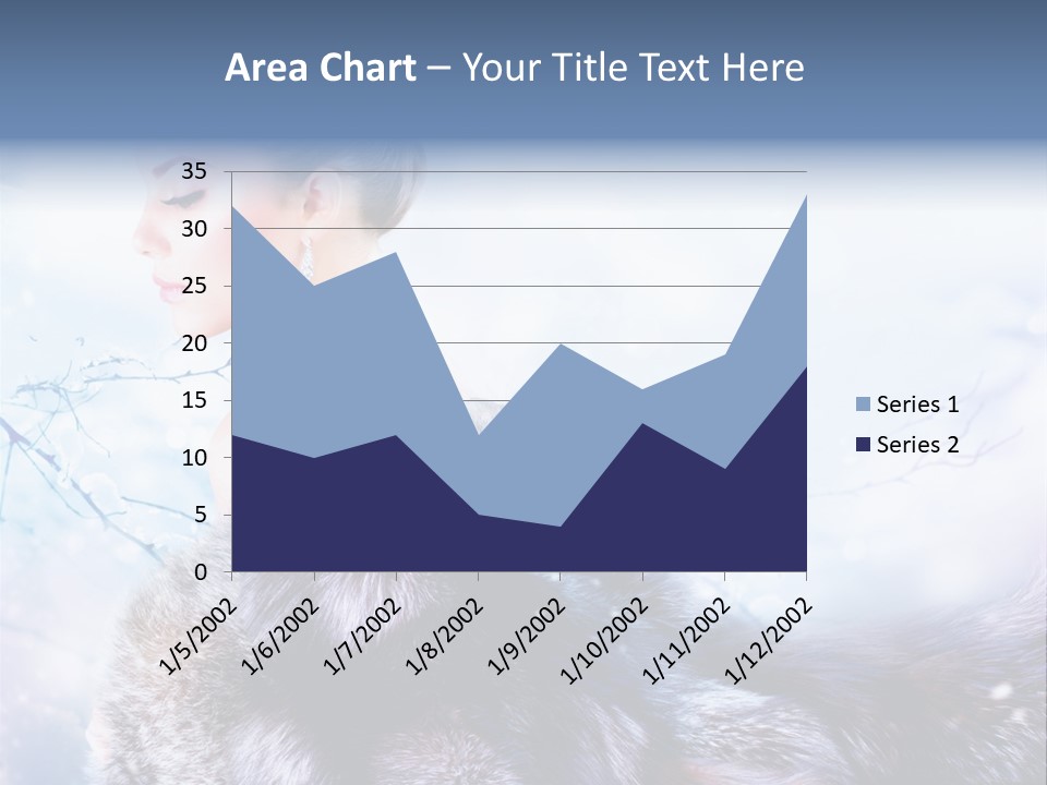 Blue Beauty Art PowerPoint Template