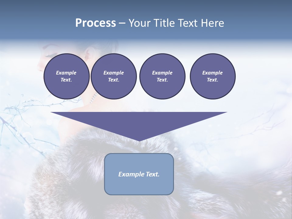 Blue Beauty Art PowerPoint Template