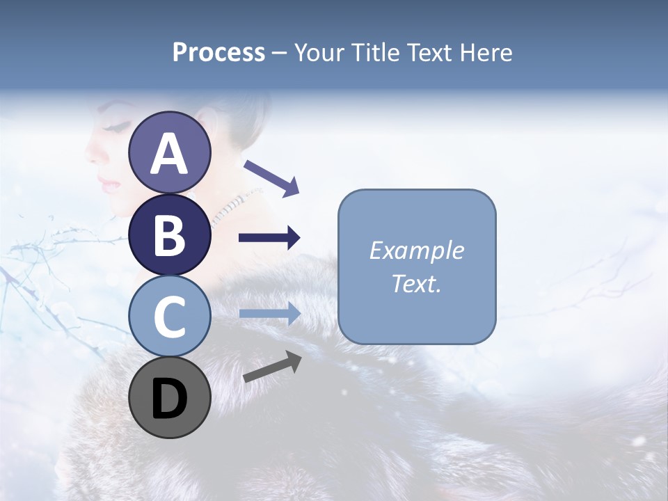 Blue Beauty Art PowerPoint Template