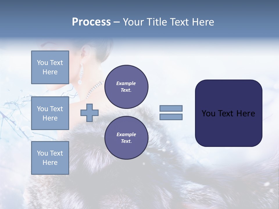 Blue Beauty Art PowerPoint Template