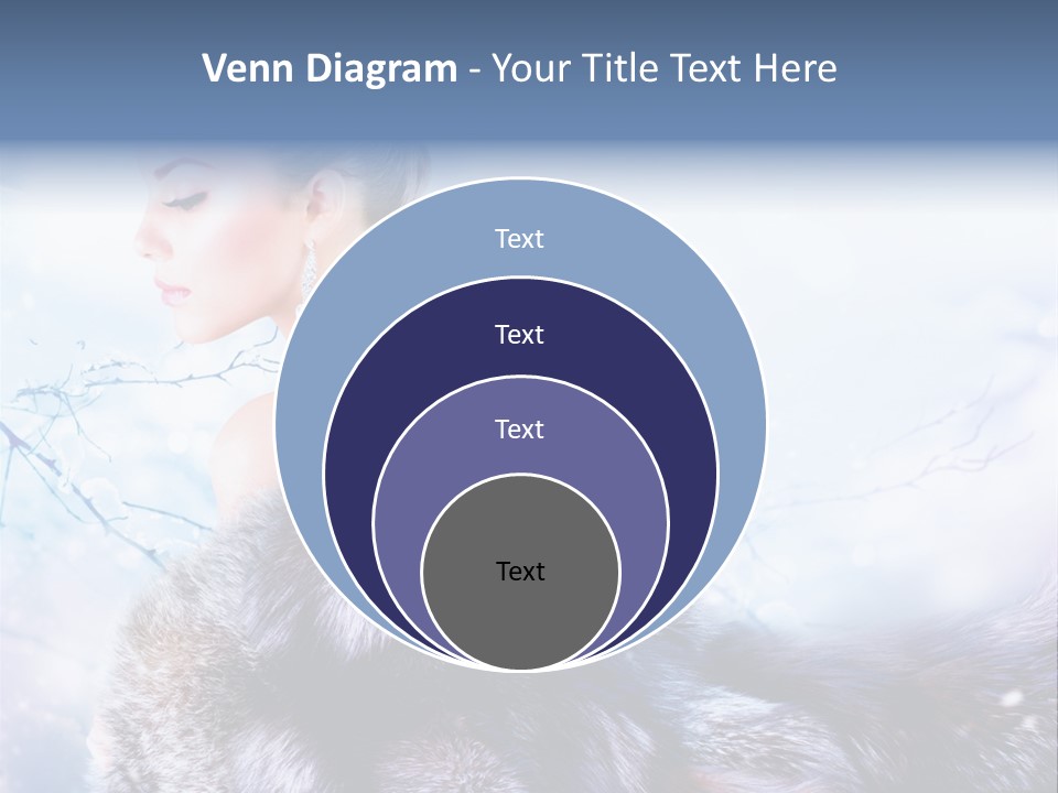 Blue Beauty Art PowerPoint Template