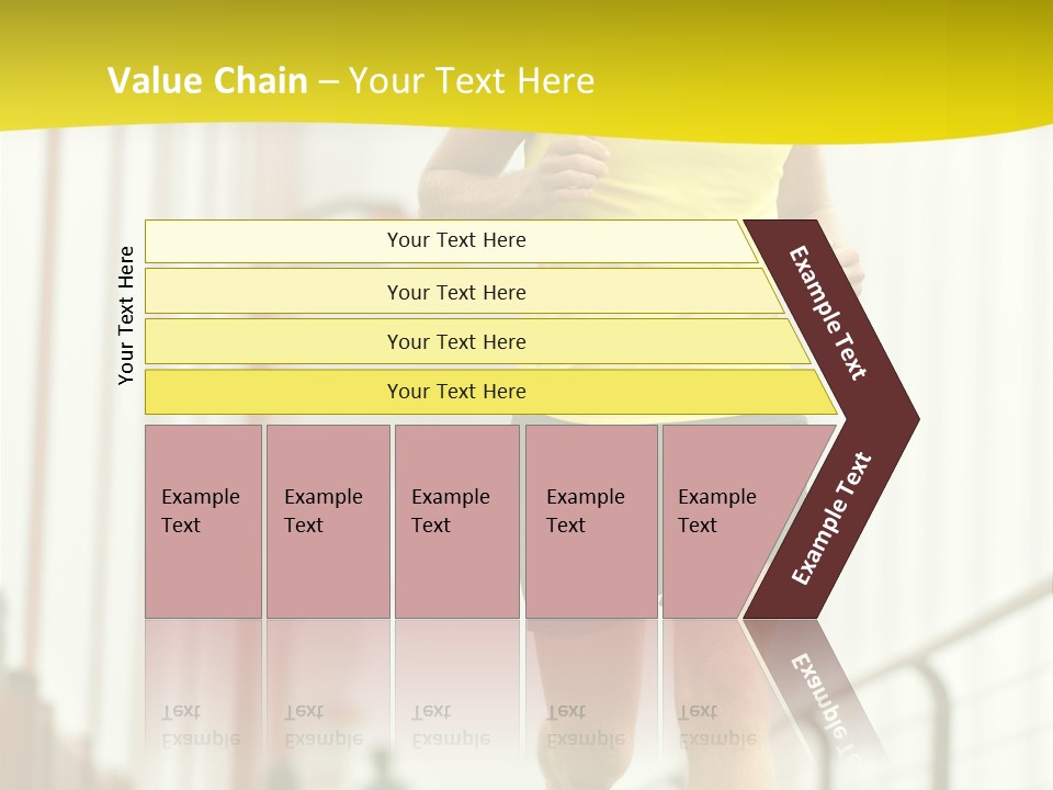 Male Runner Full PowerPoint Template