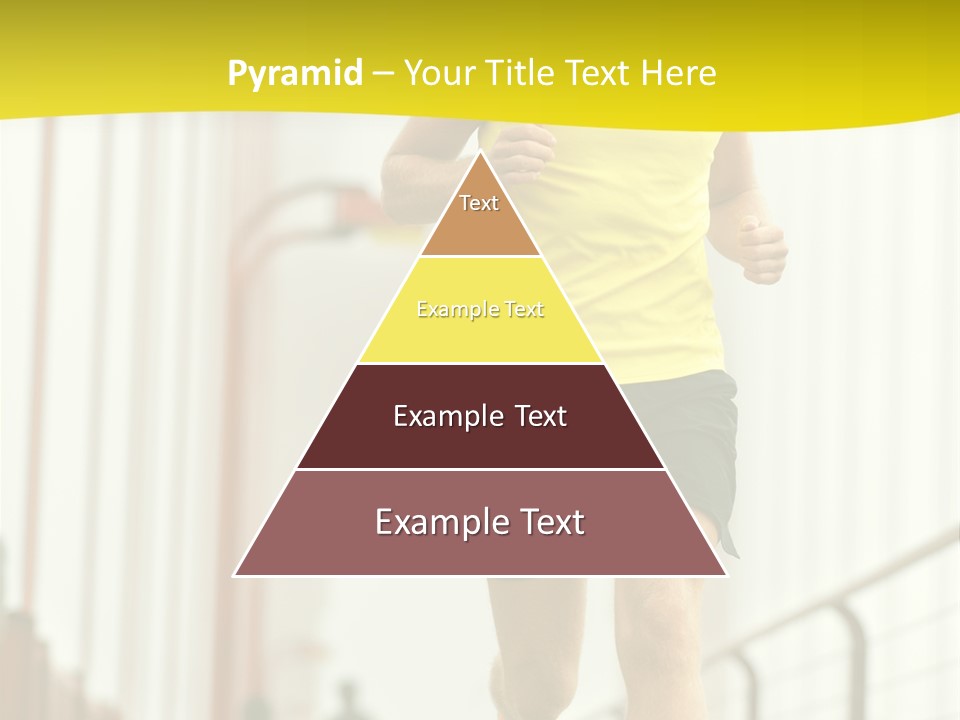 Male Runner Full PowerPoint Template