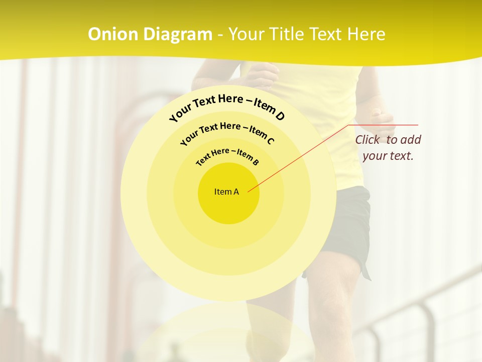 Male Runner Full PowerPoint Template