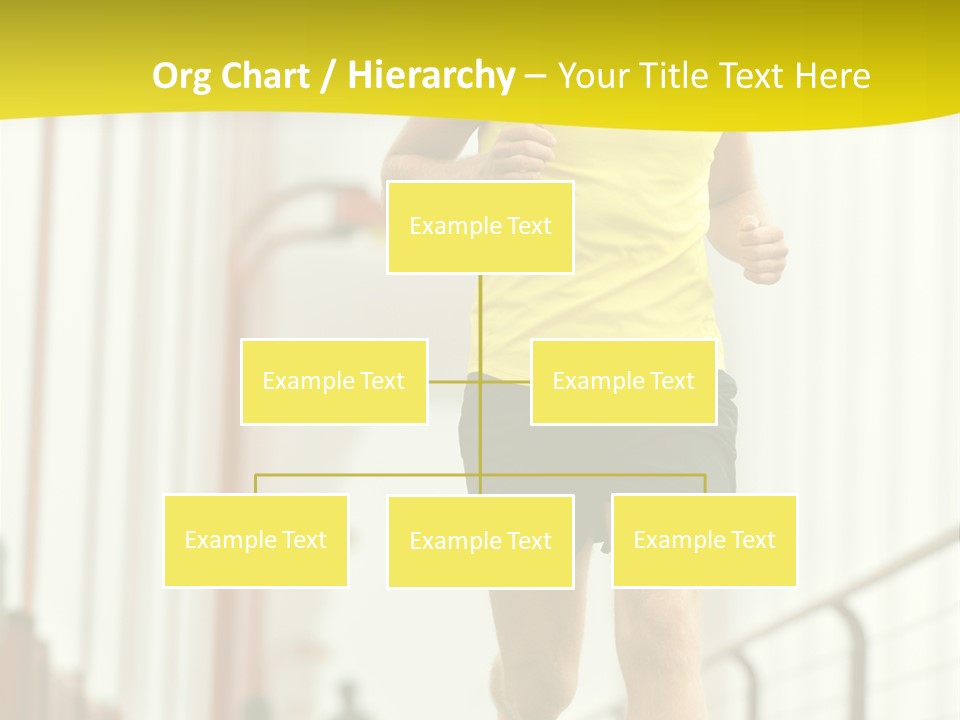Male Runner Full PowerPoint Template