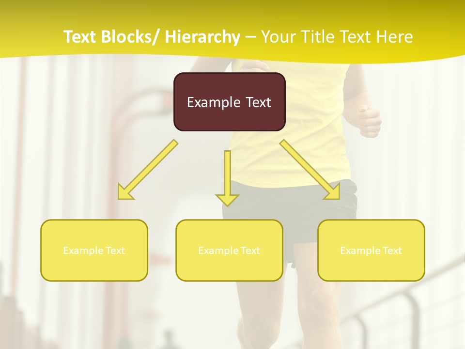Male Runner Full PowerPoint Template
