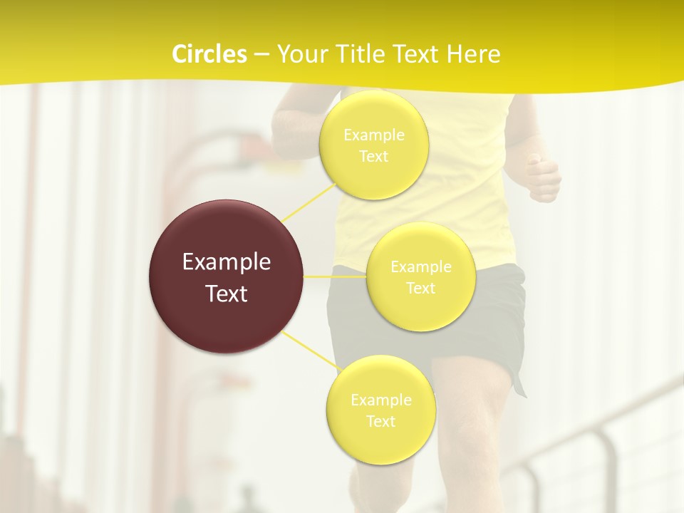 Male Runner Full PowerPoint Template