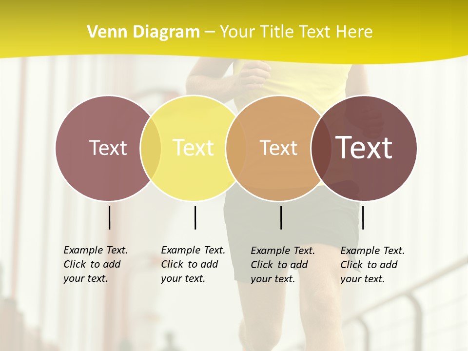 Male Runner Full PowerPoint Template