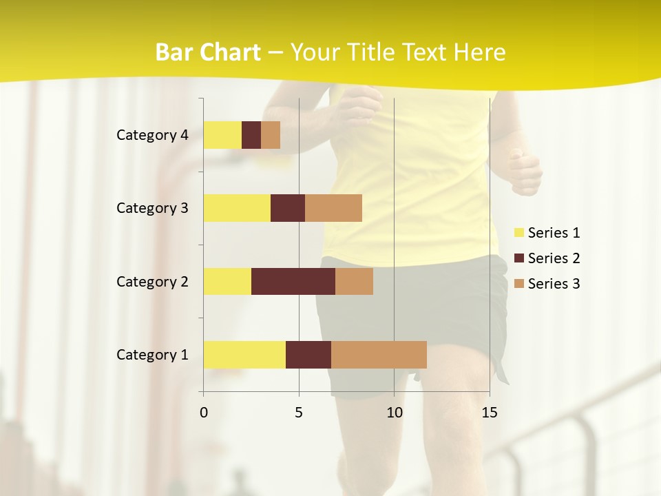 Male Runner Full PowerPoint Template