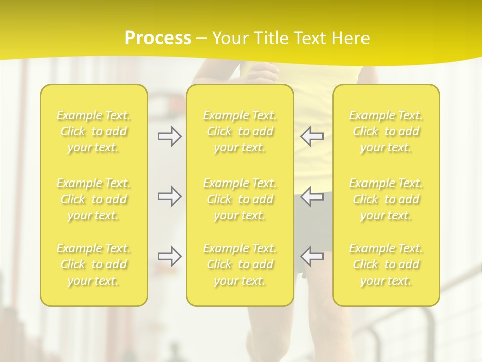 Male Runner Full PowerPoint Template