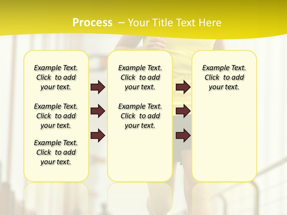 Male Runner Full PowerPoint Template